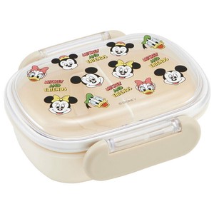 Bento Box Mickey Lunch Box Skater Antibacterial Dishwasher Safe M Koban Made in Japan