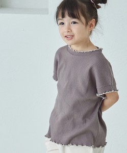 Kids' Short Sleeve T-shirt Color Palette T-Shirt Rib Cotton