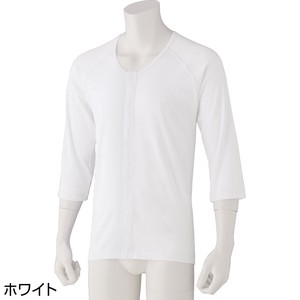 7分袖ワンタッチシャツ(2枚組)