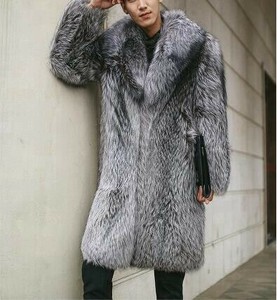 コート 毛皮  冬  保温   メンズ ファッション   LYMA2059