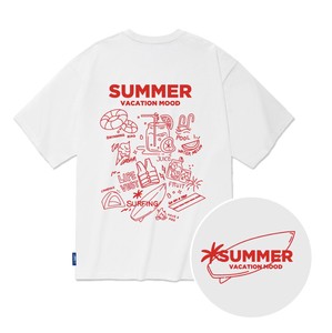 【2024春夏新作】SUMMER半袖Tシャツ<ユニセックスアイテム>