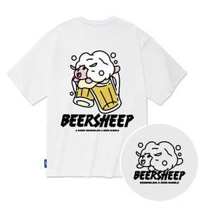 【2024春夏新作】BEERSHEEP半袖Tシャツ<ユニセックスアイテム>