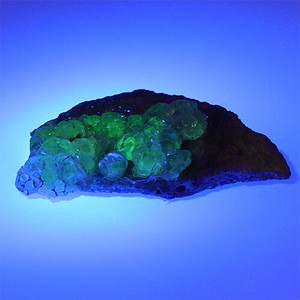 希少 メキシコ産 蛍光 ハイアライトオパール 玉滴石 Hyalite Opal 結晶 原石1個売り