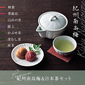 Premium 紀州南高梅&日本茶ｾｯﾄF