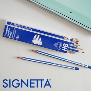 ICO シグネッタ デザイン 鉛筆【12本セット】（ハンガリー・東欧・輸入・文房具・文具）
