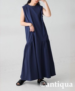 Antiqua Casual Dress Long Sleeveless One-piece Dress Ladies' NEW