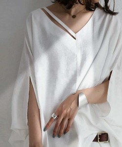 Antiqua T-shirt Dolman Sleeve Design Long Sleeves Tops Ladies' NEW