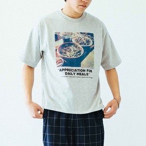 【メンズ】USAコットン天竺 - プリント半袖Tシャツ