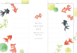 Furukawa Shiko Letter set Goldfish Mini Letter Sets