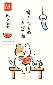 Furukawa Shiko Envelope Watermelon Pochi-Envelope