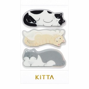 【キングジム】KITTA(キッタ)クリア ネコ