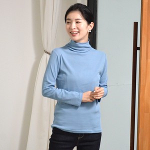 T-shirt Long Sleeves High-Neck Cut-and-sew Made in Japan