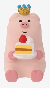 Animal Ornament Cake Mascot Pig