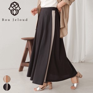 Skirt Bicolor Cotton Linen 【2024NEW】