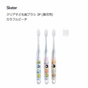 Toothbrush Colorful Skater Soft Clear