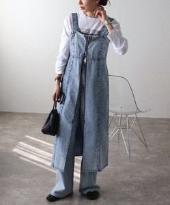 Pre-order Casual Dress Front Chemical Denim