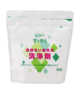 すっきり　食器洗い機専用洗浄剤　アルカリ洗浄　安心・安全　　食洗機 　合成界面活性剤不使用　油汚れ