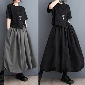 2color ふんわりロングバルーンスカート【新作】
