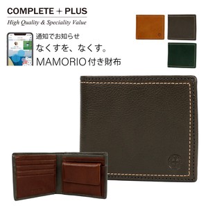 Bifold Wallet Cattle Leather Leather Genuine Leather Men's