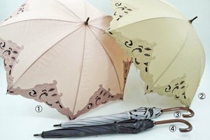 UV Umbrella Organdy Embroidered