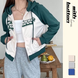 [SD Gathering] Hoodie Color Palette Tops Casual Zipped