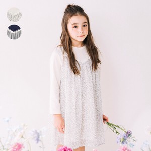 Kids' Casual Dress Chiffon Tulle Floral Pattern Casual Formal One-piece Dress