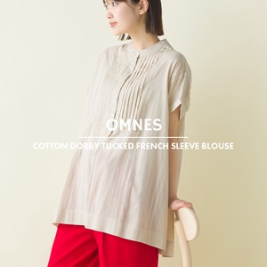 Button Shirt/Blouse French Sleeve 2024 Spring/Summer