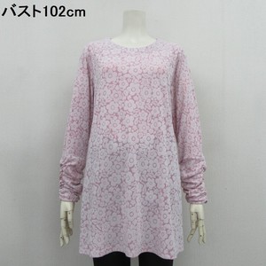 Tunic Floral Pattern Shirring