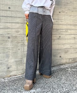 [SD Gathering] Full-Length Pant Stripe Easy Pants
