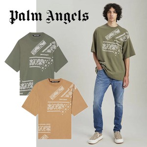 Palm Angels メンズ 半袖 KHAKI/BEIGE  パームエンジェルス