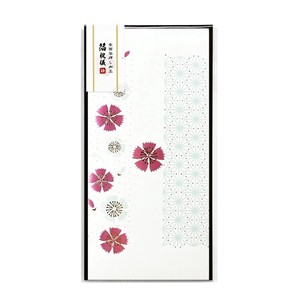 Envelope Foil Stamping Dianthus Congratulatory Gifts-Envelope Made in Japan
