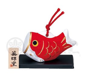 Animal Ornament Red Clay Bell