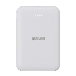 マクセル Maxell  USB Type-C対応モバイルバッテリー 5000mAh 薄型コンパクト ホワイト　MPC-CE5000WH