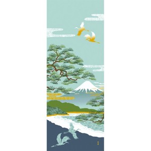 【SDギャザリング】【濱文様】　絵てぬぐい　三保松原　風景図　(日本製)