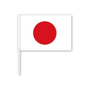 N手旗 日の丸 日本 国旗 Lサイズ W450mm 69368