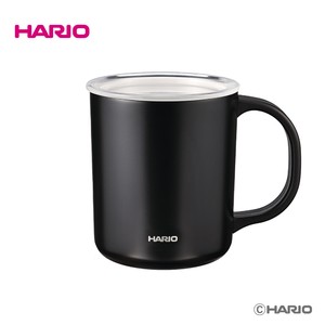 2024 年新作『HARIO』 セラミックコーティング 真空二重保温マグ　CMG-350-B（ハリオ）