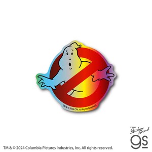 ゴーストバスターズ ホログラムステッカー ロゴ 映画 Ghostbusters コメディ SF アメリカ グッズ GSB004