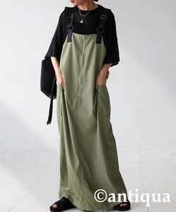 Antiqua Jumper Dress Salopette Skirt Long One-piece Dress Ladies' NEW