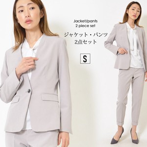 Pantsuit Stretch V-Neck Casual Tapered Pants