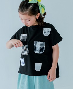 SALE【unica】　ポケットいっぱいデザインTシャツ　KIDS　S-XL（115-155cm）