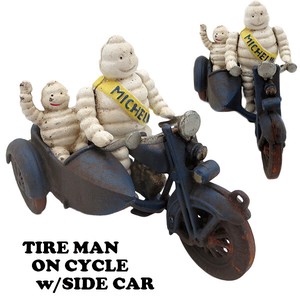TIRE MAN ON CYCLE w/SIDE CAR 【ミシュラン】
