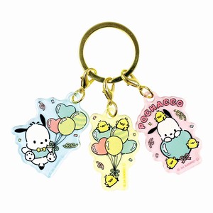 Key Ring Key Chain Party Sanrio Characters Balloon Pochacco