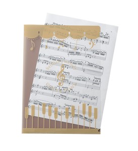 Store Supplies File/Notebook Music Folder Clear