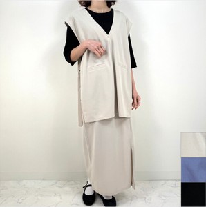 Skirt Suit Nashiji Vest Setup Georgette 2024 Spring/Summer