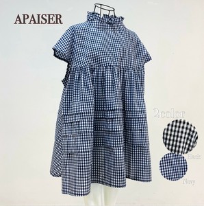 Tunic Design Spring/Summer Tunic Blouse Checkered NEW