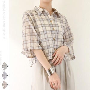 Button Shirt/Blouse Cropped 【2024NEW】