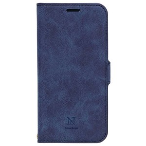 Style Natural iPhone 12Pro/12 専用手帳型スマホケース iP20_61-VS07 ブルー