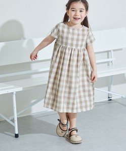 Kids' Casual Dress French Sleeve One-piece Dress