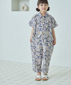 Kids' Overall Floral Pattern