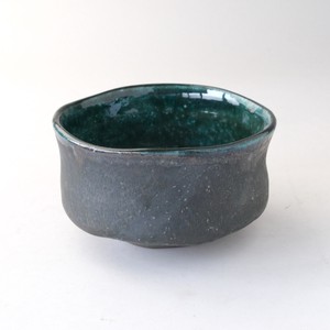 青の洞窟　抹茶碗　美濃焼（日本製）